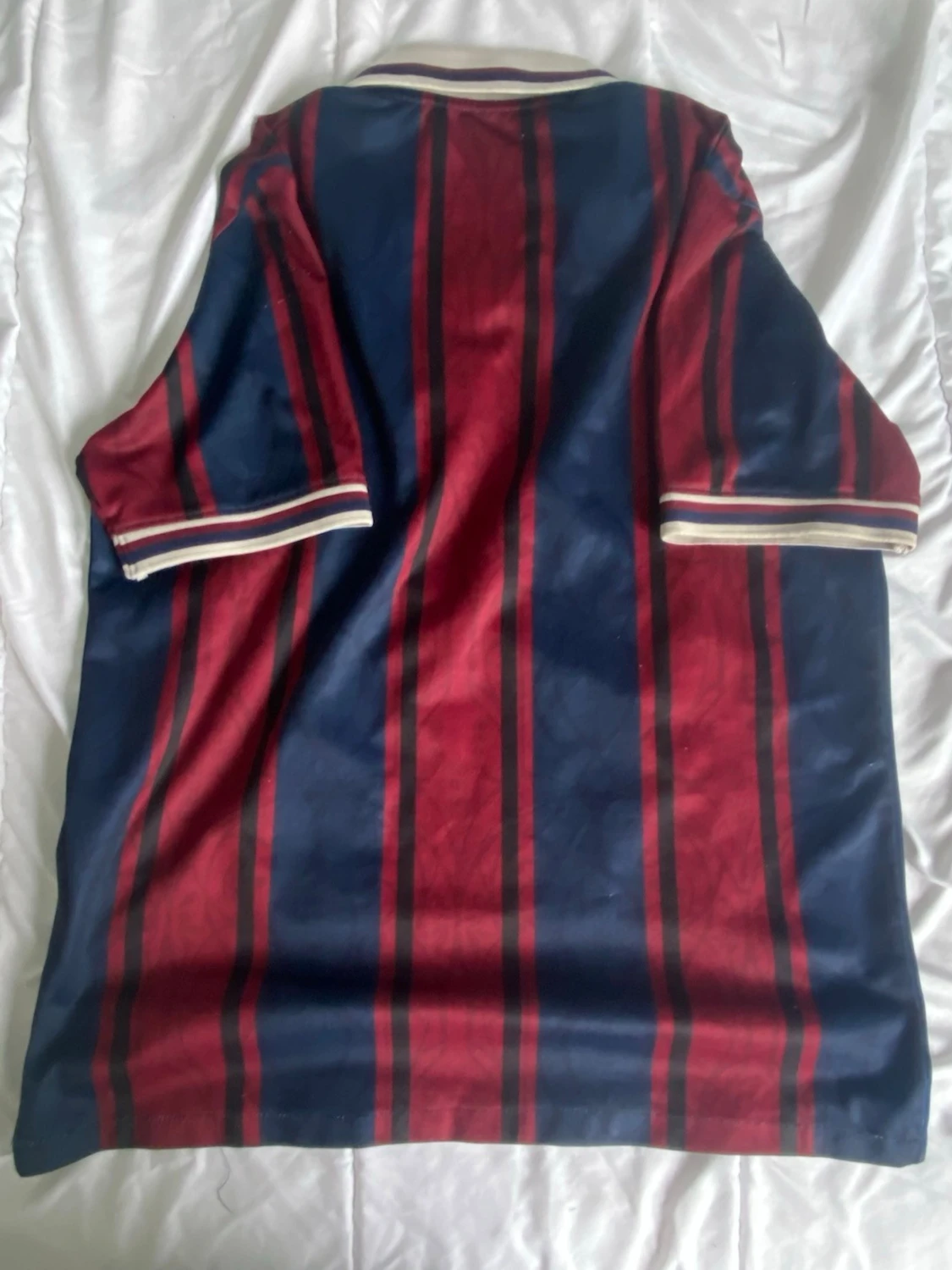 Barça retro matchtröja blå/röd - 2