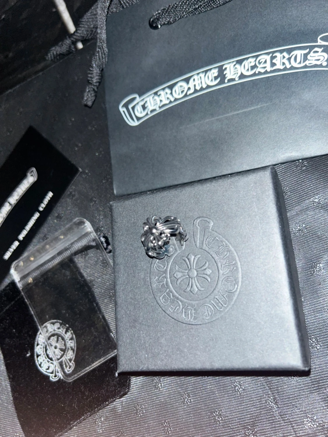 😎öppen ring Chrome Hearts - 5