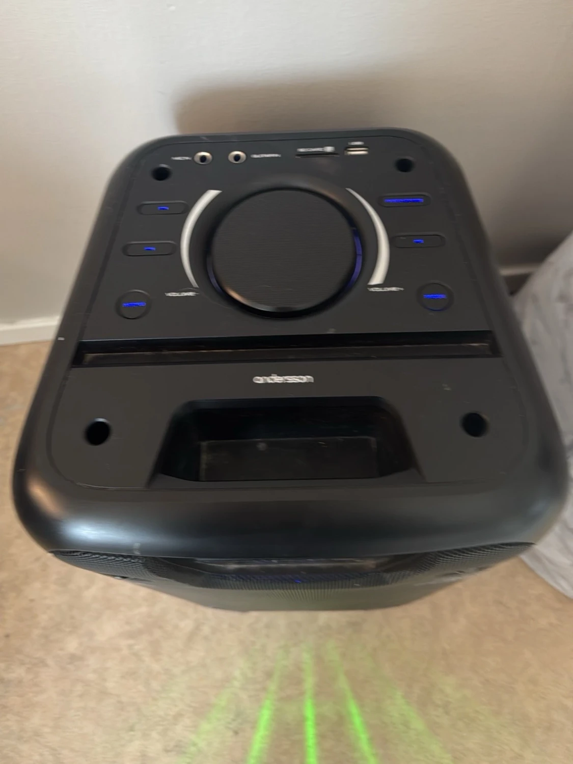 Stor svart bärbar Bluetooth-högtalare - 3