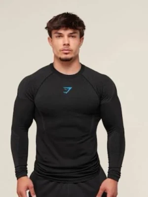 Gymshark onyx v5 (Oanvänd) - Helt ny oanvänd Gymshark onyx v5 og blue long sleeve