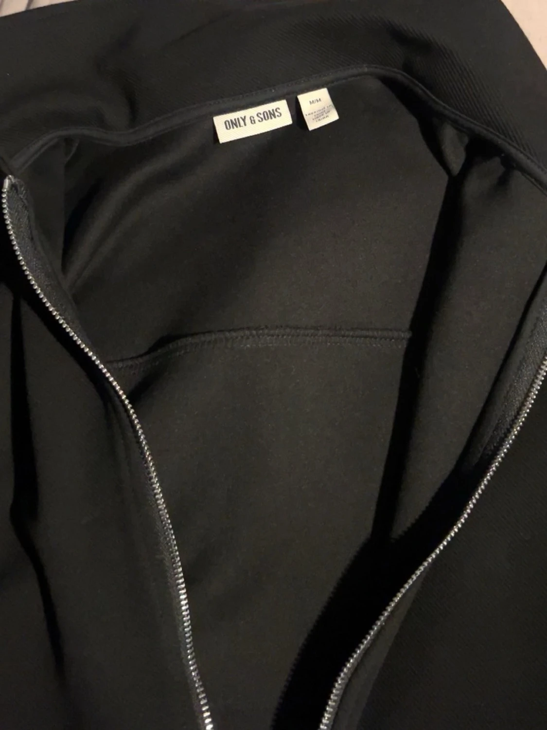 Svart overshirt från Only & Sons - 1