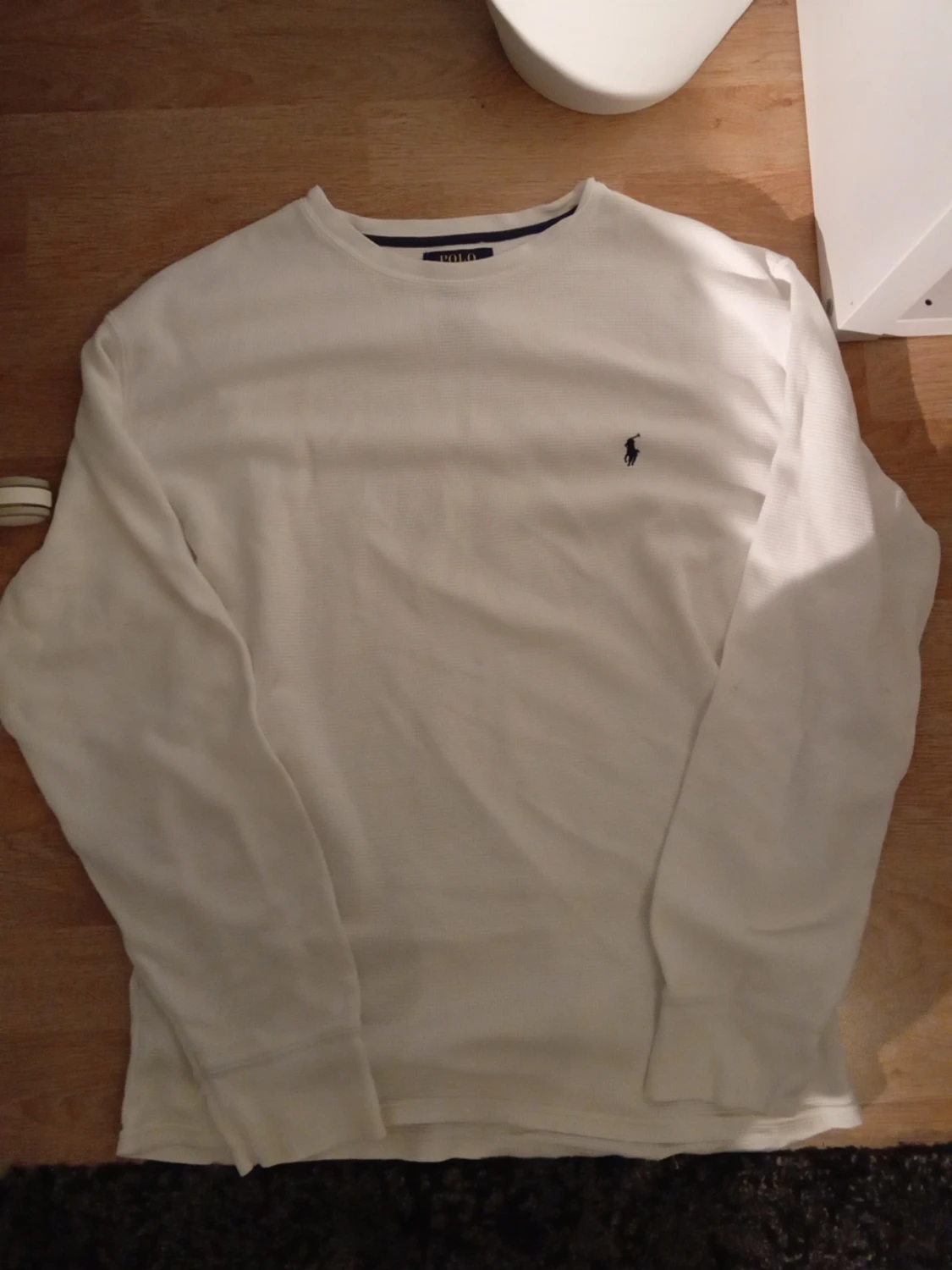 Vit långärmad tröja från Polo Ralph Lauren - 1