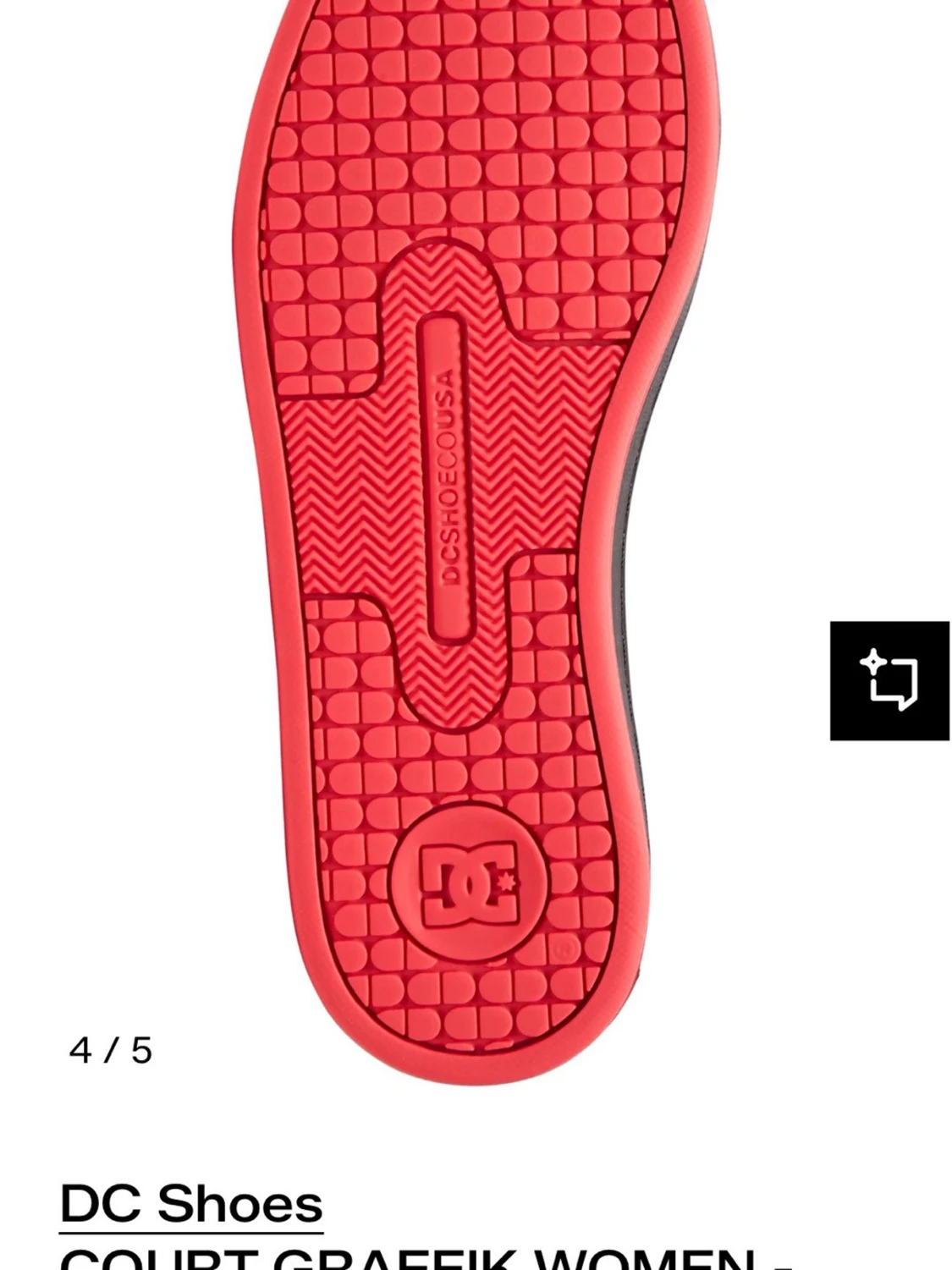 Svarta DC Court Graffik sneakers - 1