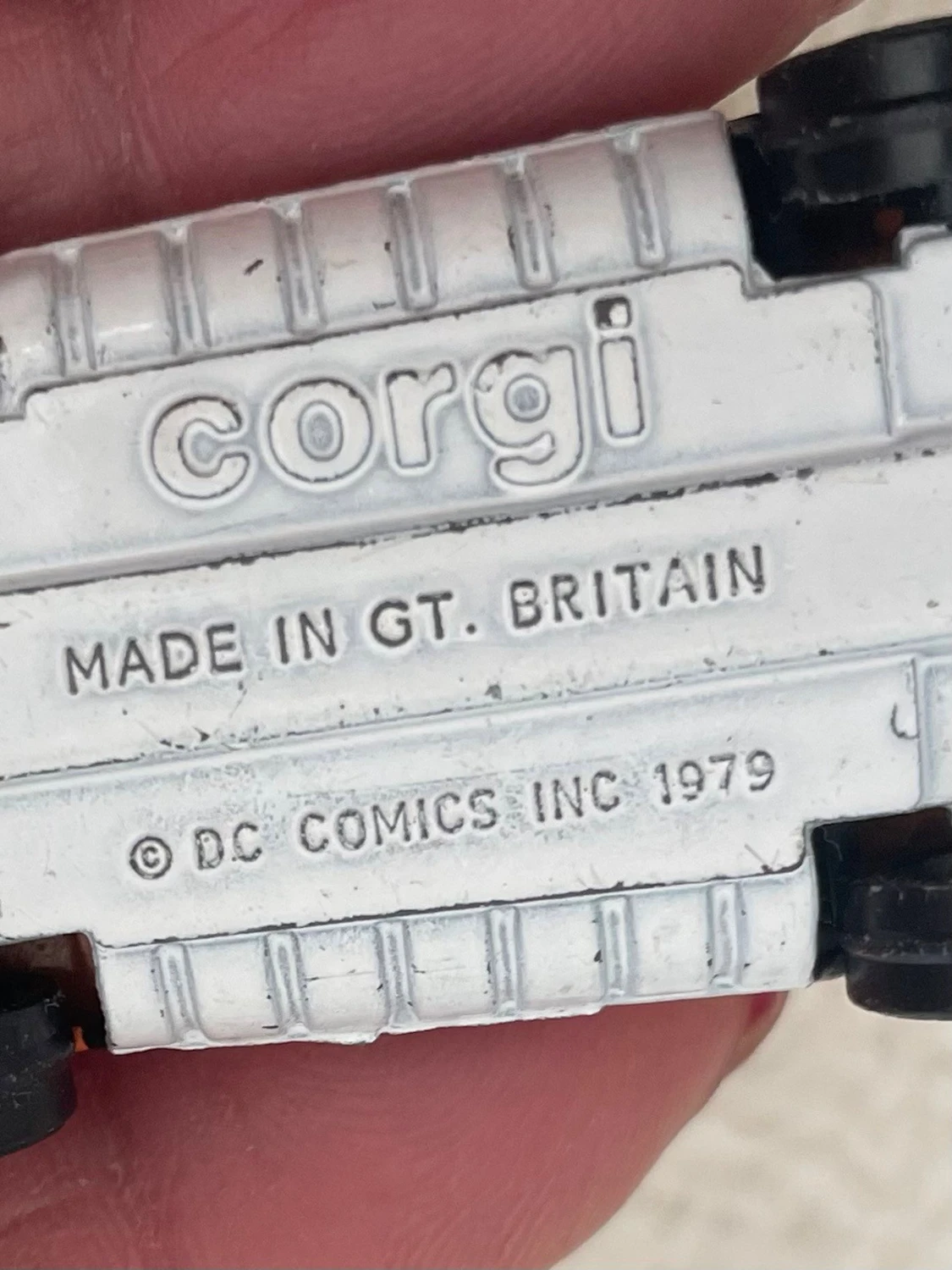 Wonder Woman leksaksbil från 1979 - 2