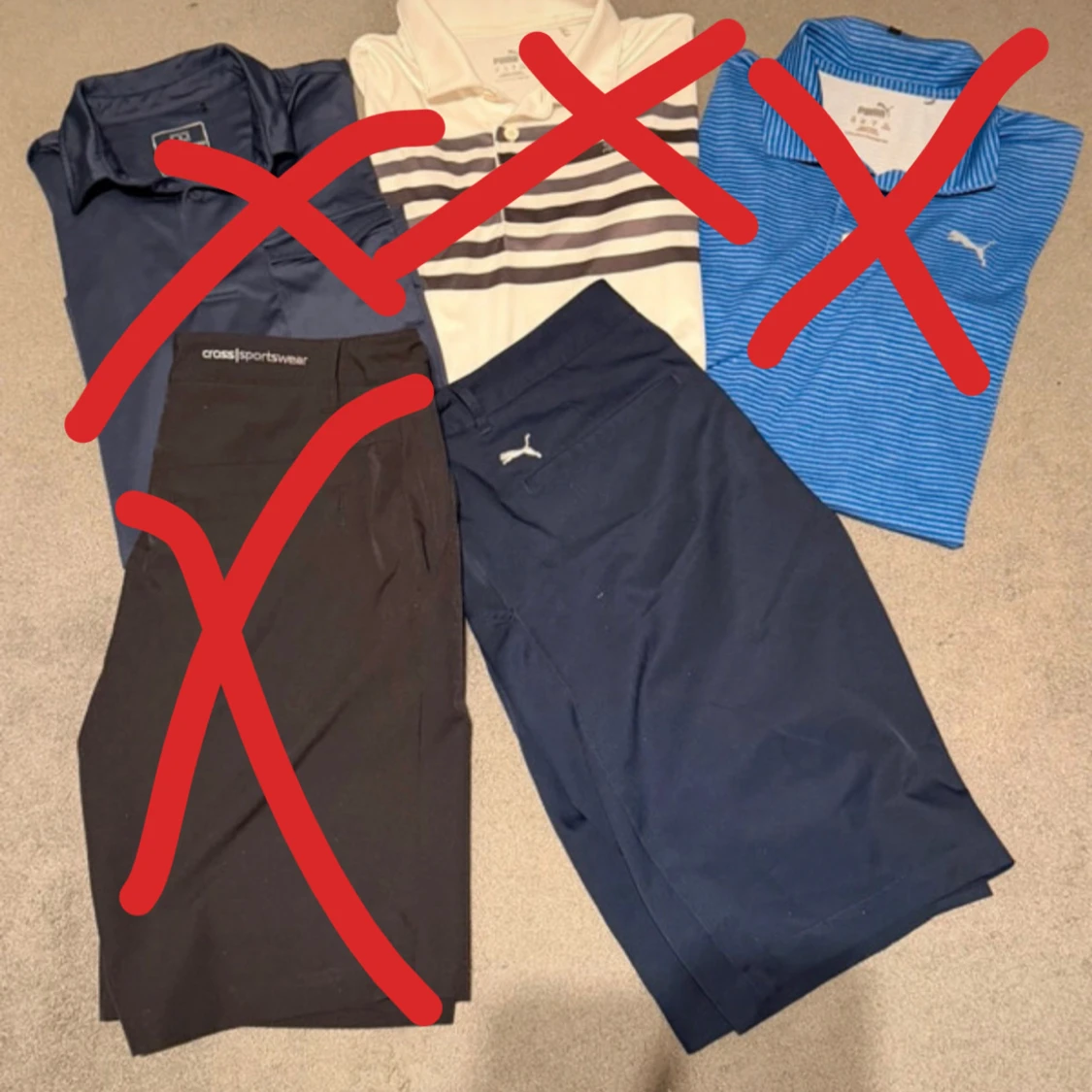 Mörkblå shorts från Puma