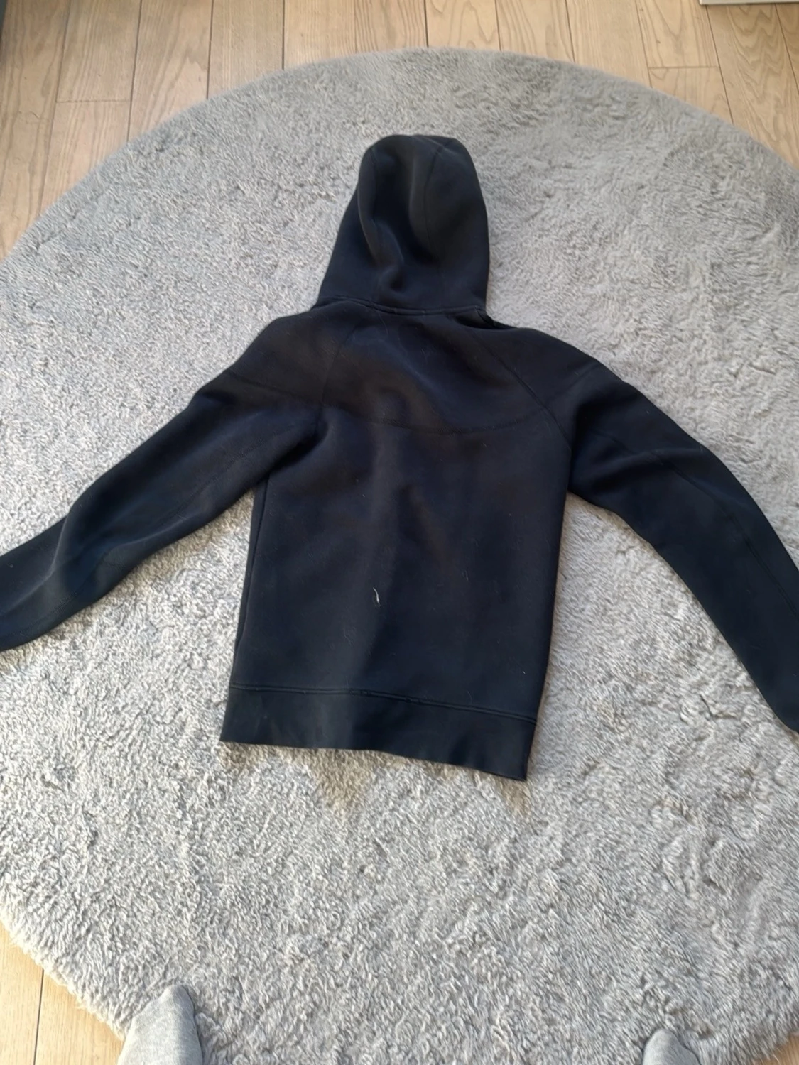 Svart zip hoodie från Nike