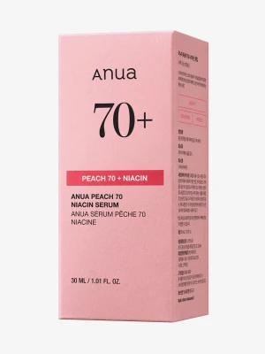 Anua Peach 70 Niacin Serum - Den här varan kommer att auktioneras ut i vår Plick Live den 14/7 kl 19.00 med startbud på 10kr. Anua Peach 70 Niacin Serum är ett ansiktsserum med 30 ml innehåll. Produkten innehåller persikaextrakt och niacin, vilket ger huden lyster och återfuktning. Perfekt för dig som vill boosta din hudvårdsrutin med glow.