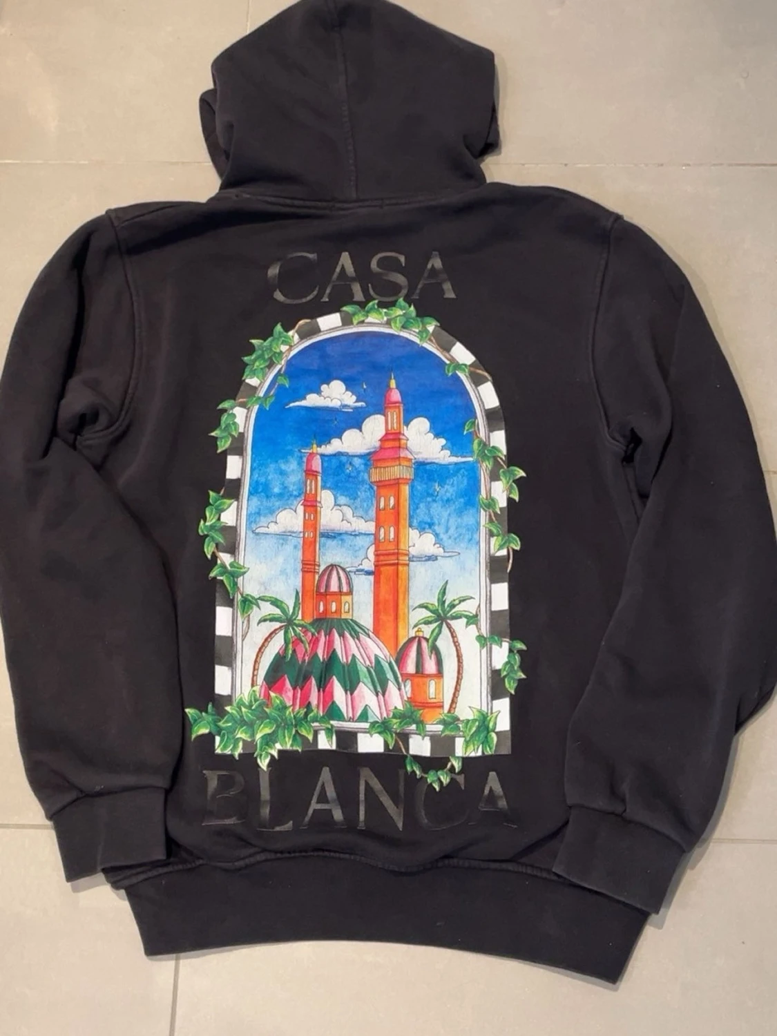 Svart hoodie från Casablanca - 1