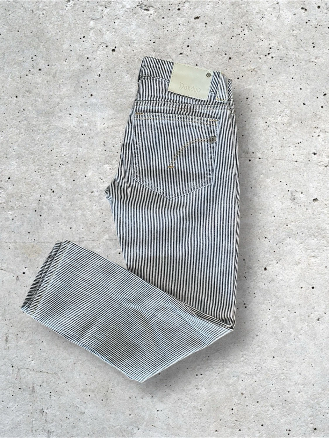 Randiga jeans från Dondup