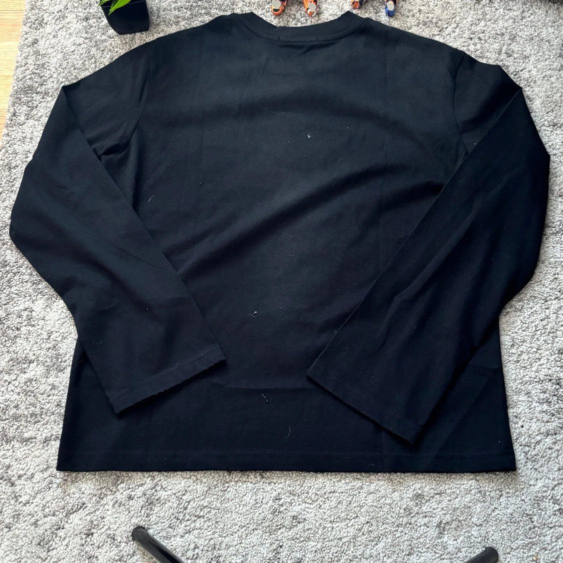 Svart långärmad topp Acne Studios - 1