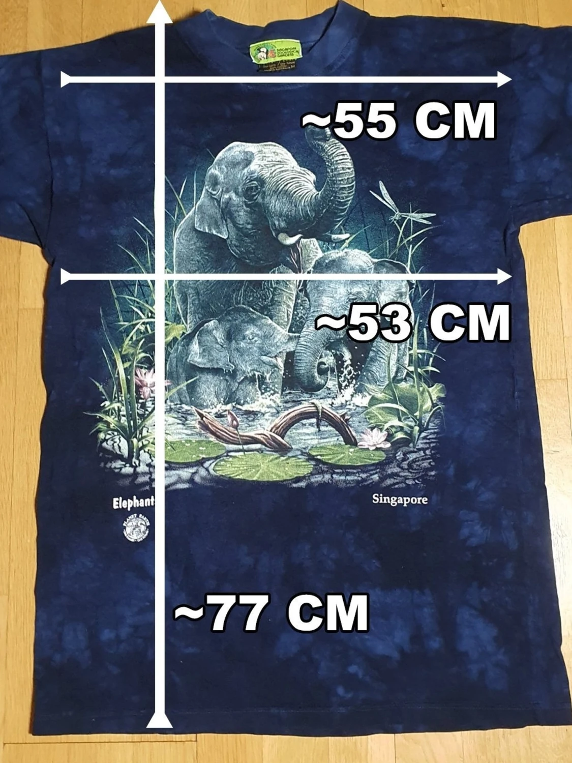Melerad Elefant T-Shirt | L - XL | Retro Y2K - 2