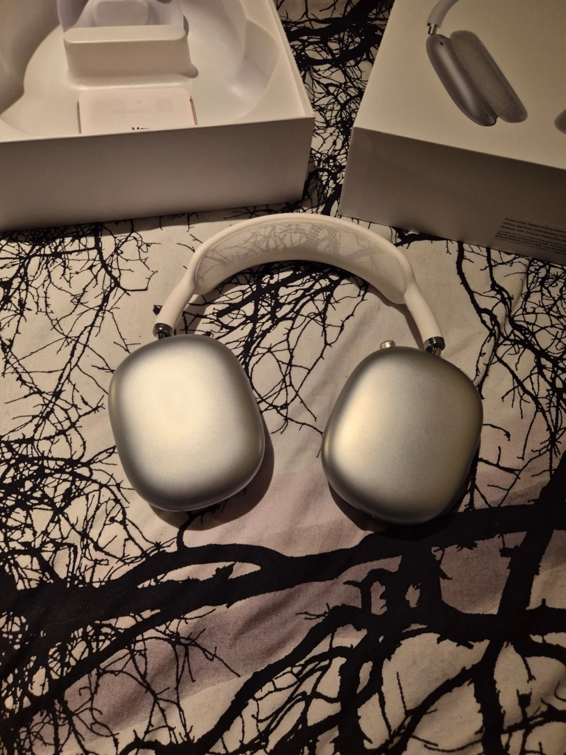 Apple AirPods Max silver hörlurar - 1