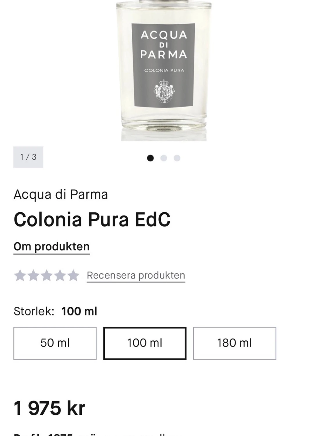 Acqua di Parma Colonia Pura parfym - 3