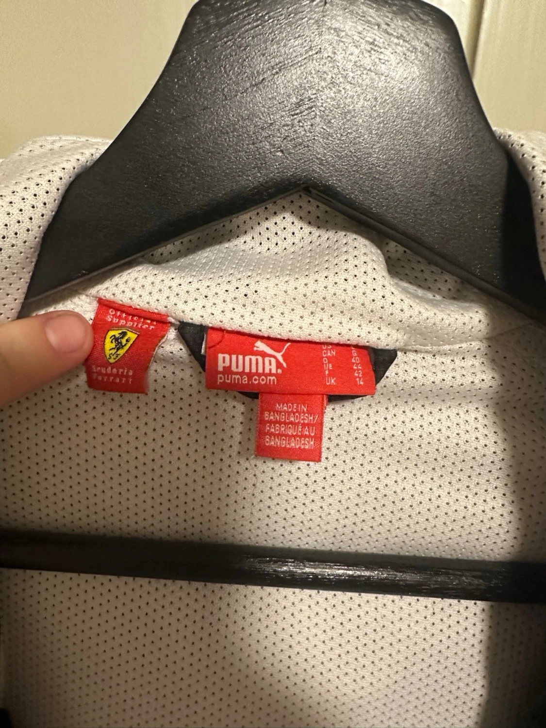 Svart Ferrari x Puma vindjacka - 4
