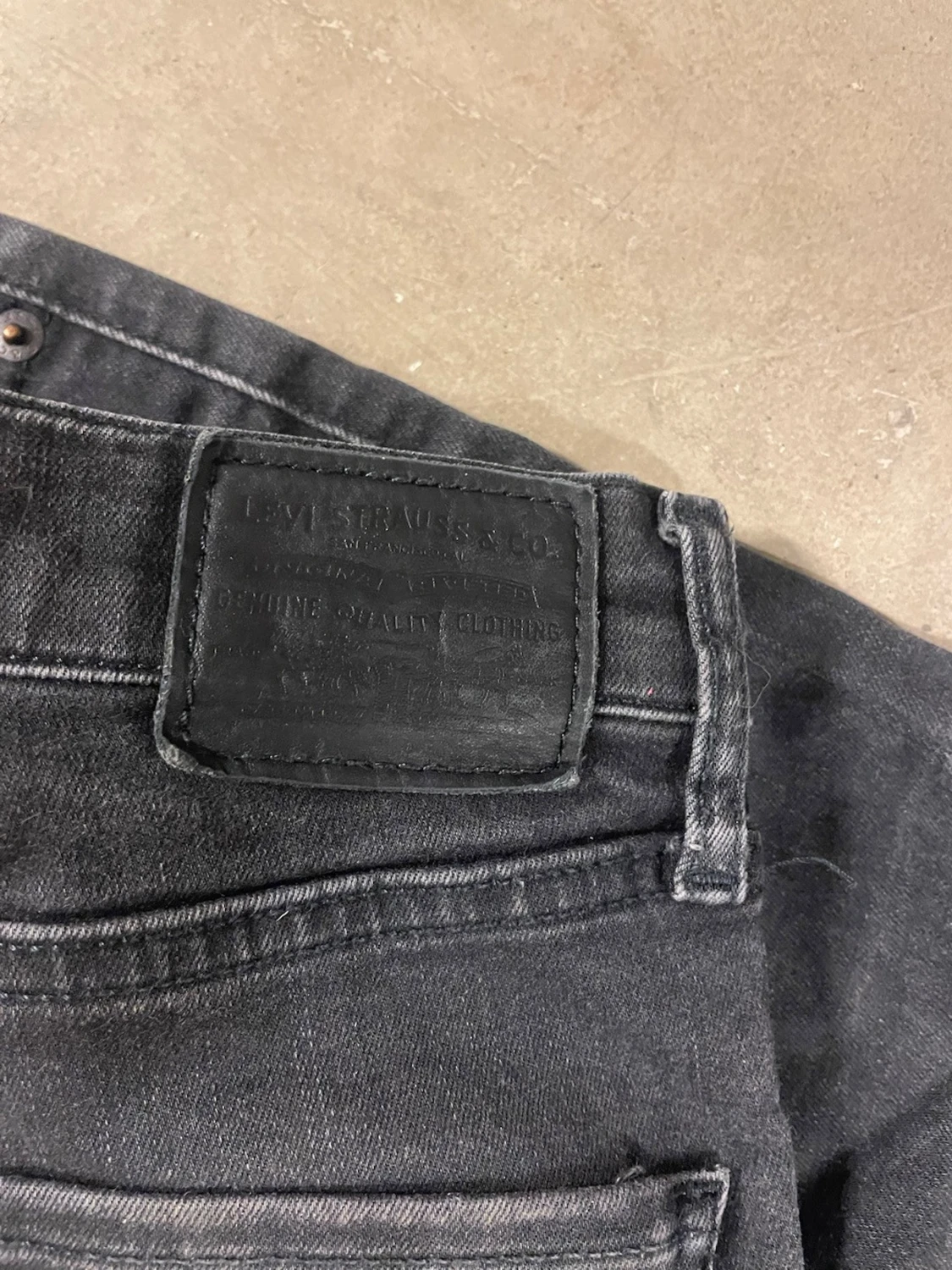 Svarta skinny jeans från Levi's - 1