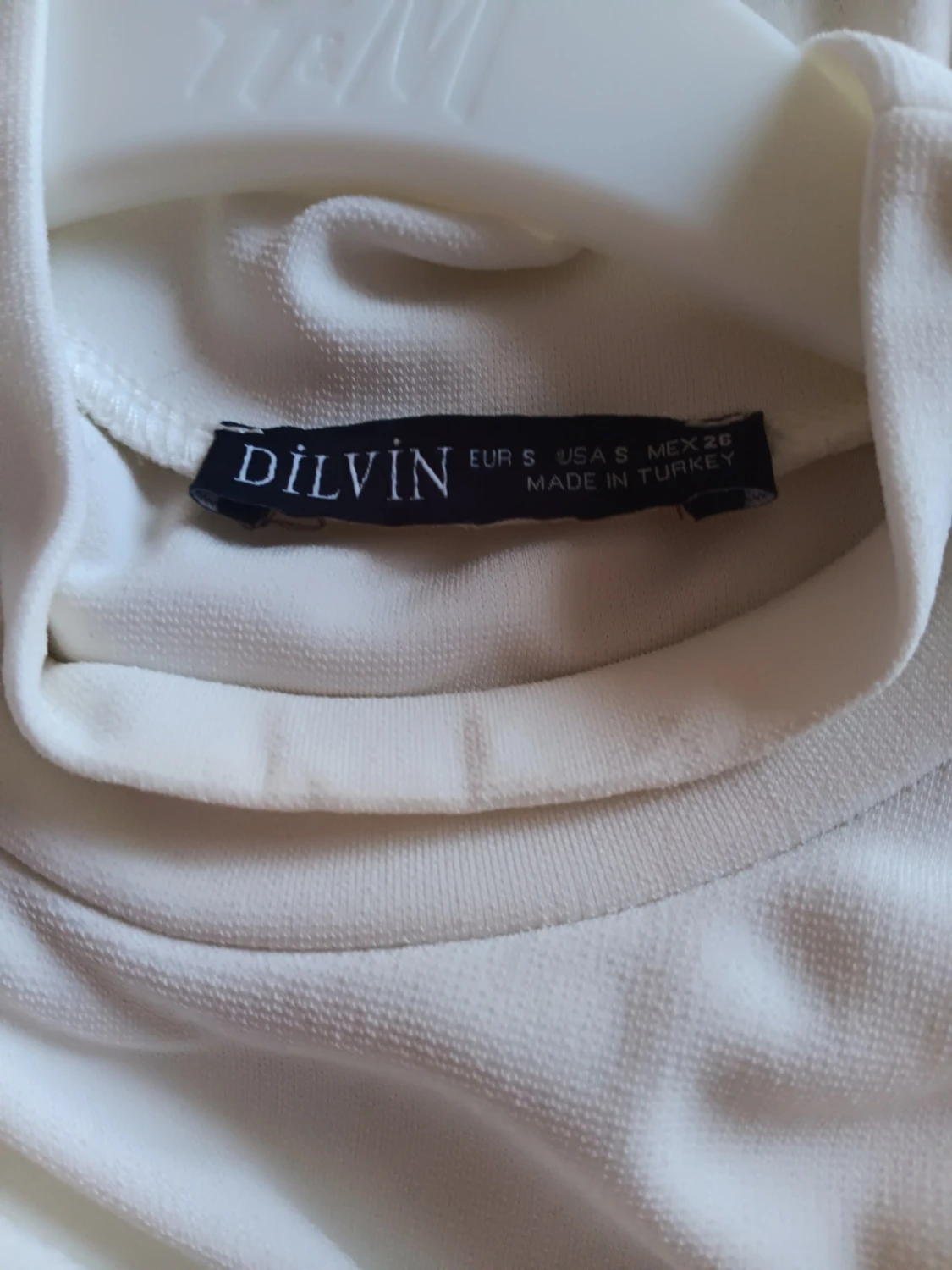 Vit långärmad topp - 3