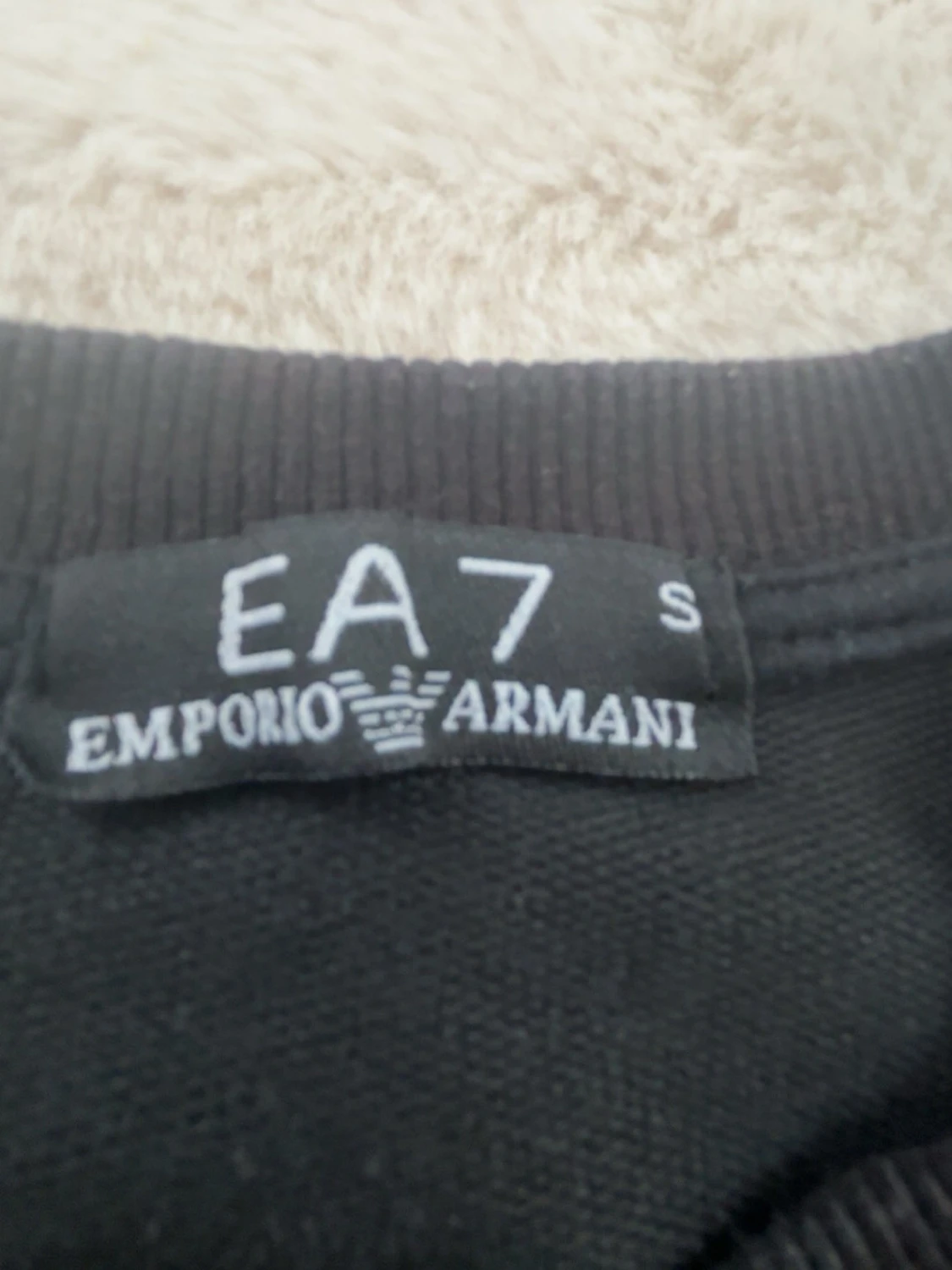 Svart sweatshirt från Emporio Armani - 2