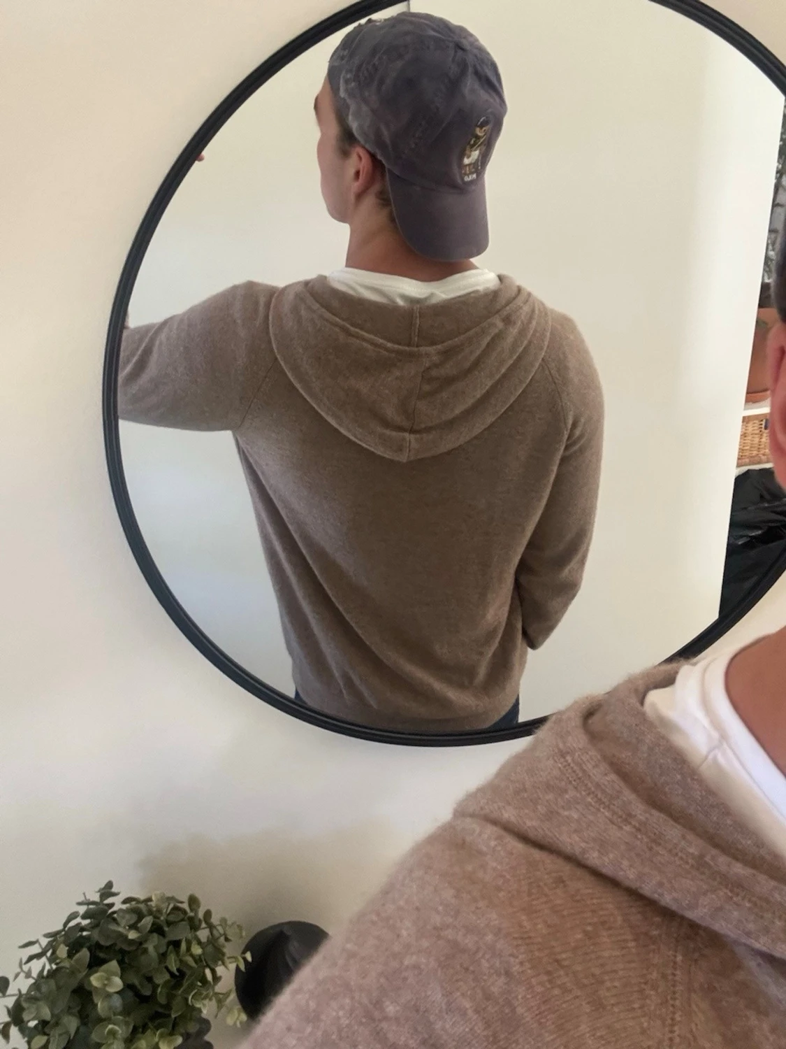 Cashmere hoodie - 1
