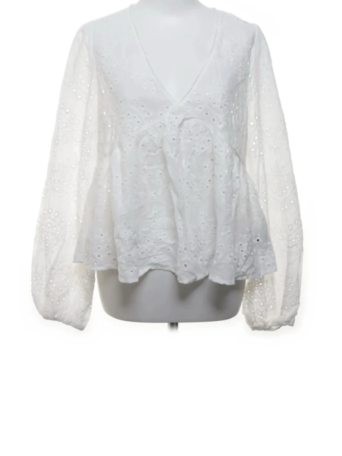 Vit blus