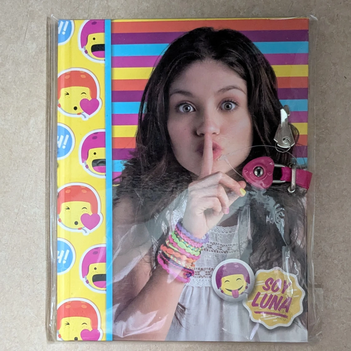 SOY LUNA Dagbok med lås och 2 st nycklar