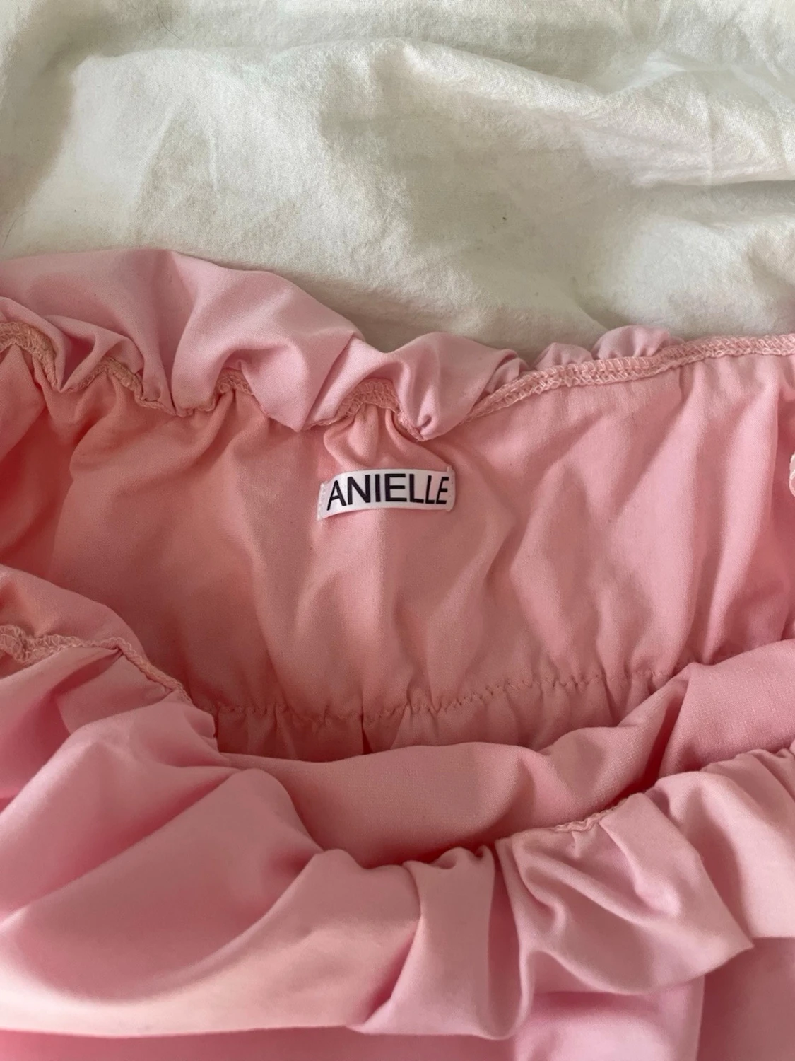 Rosa volangklänning från Anielle - 1