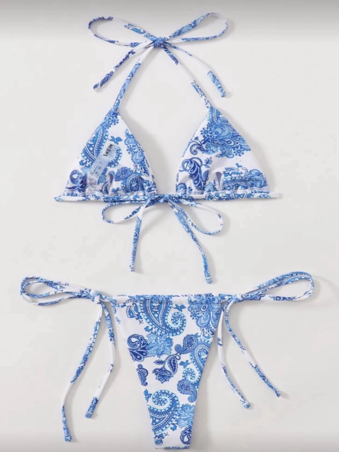 bikini med knytband - 1