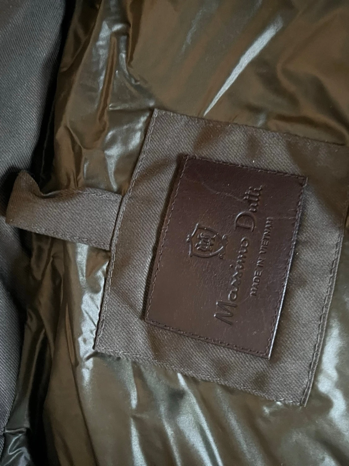 Olivgrön pufferjacka Massimo Dutti - 1