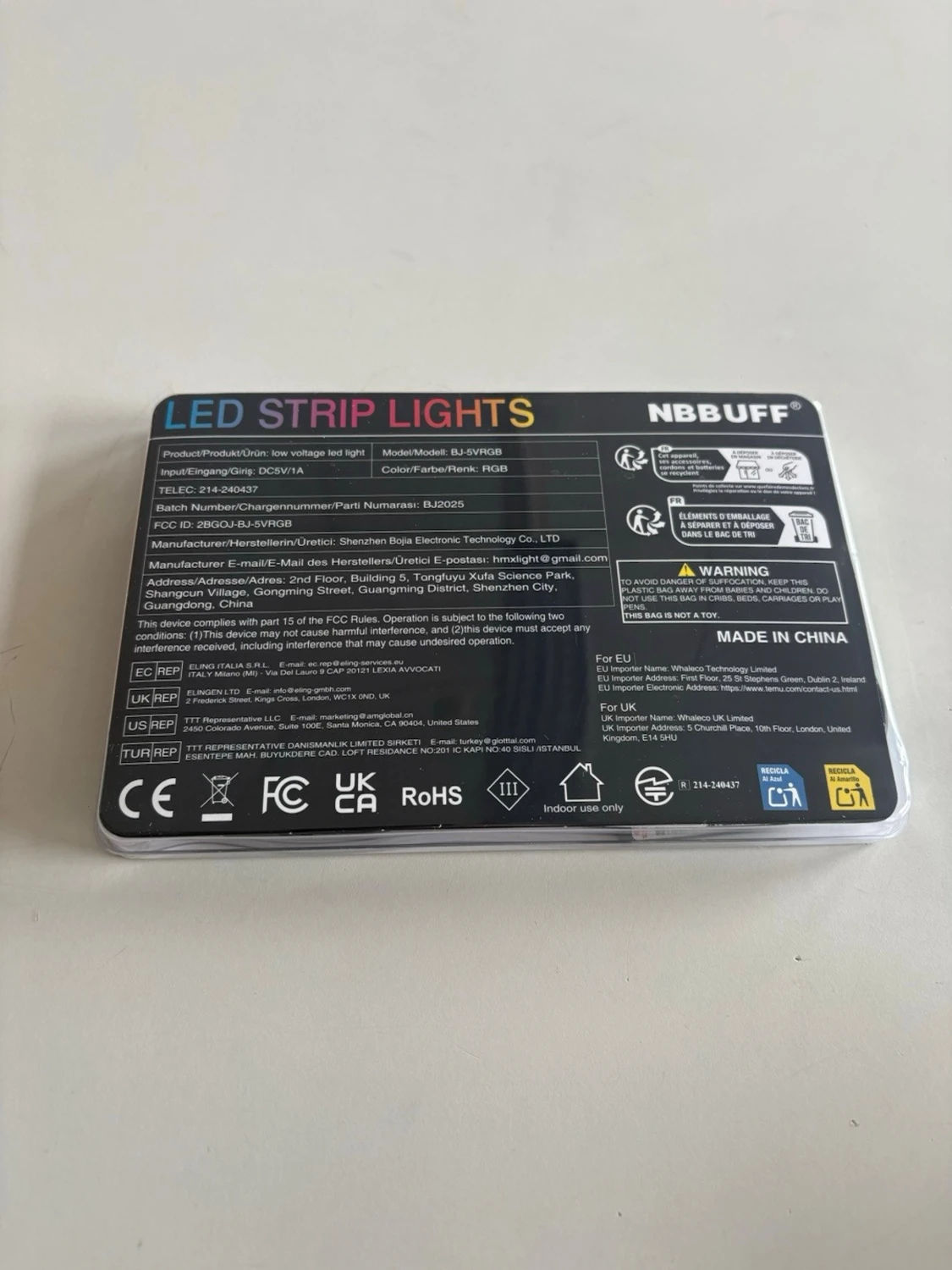 LED strip lights 5meter - 1