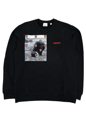 Burberry Print Sweatshirt  - •The Sweatshirt is brand new without tags •Size: M •Color: Black •Retail price: 6000SEK •Pit to Pit: 61cm Length: 71cm