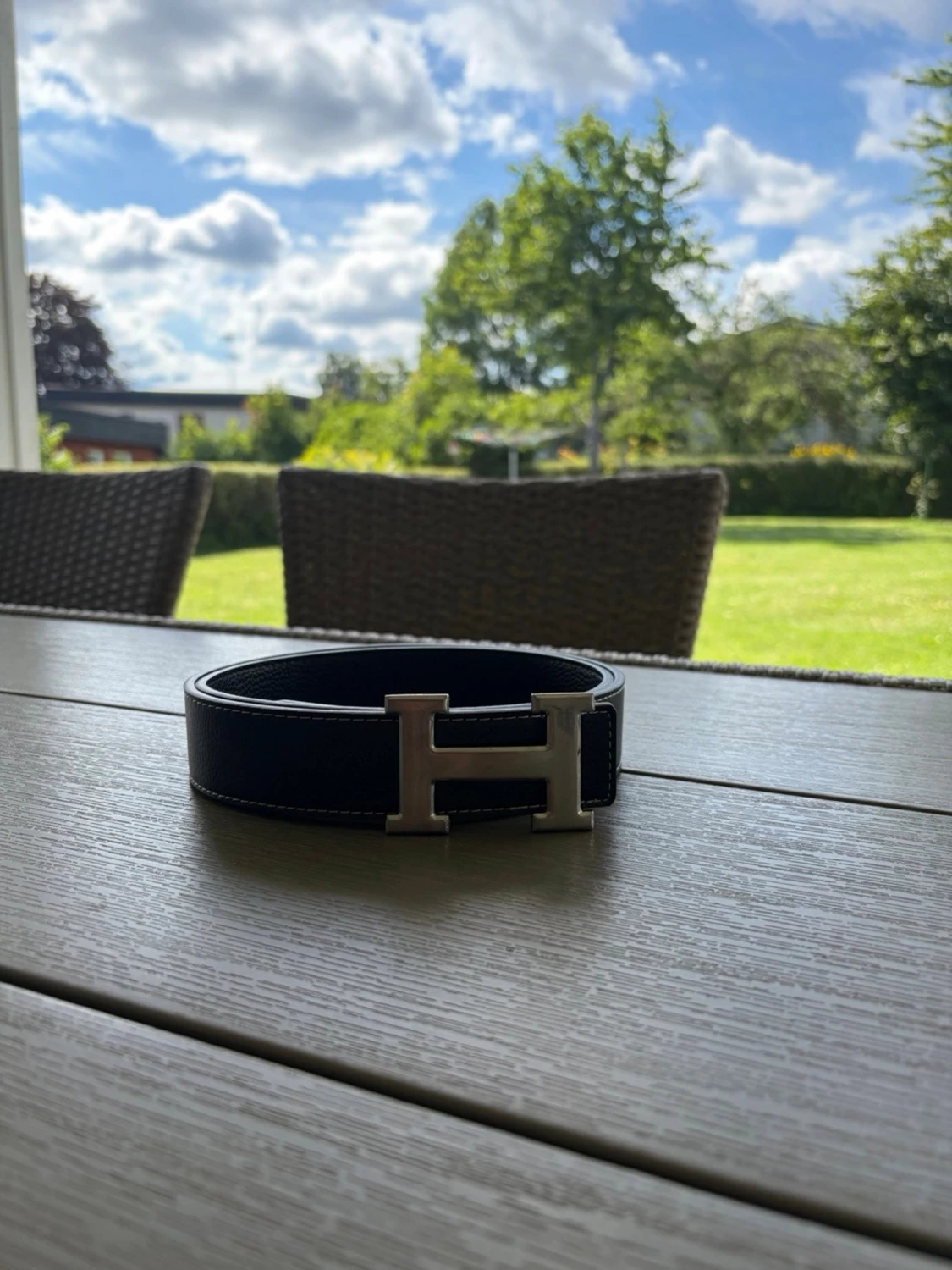 H-bälte svart