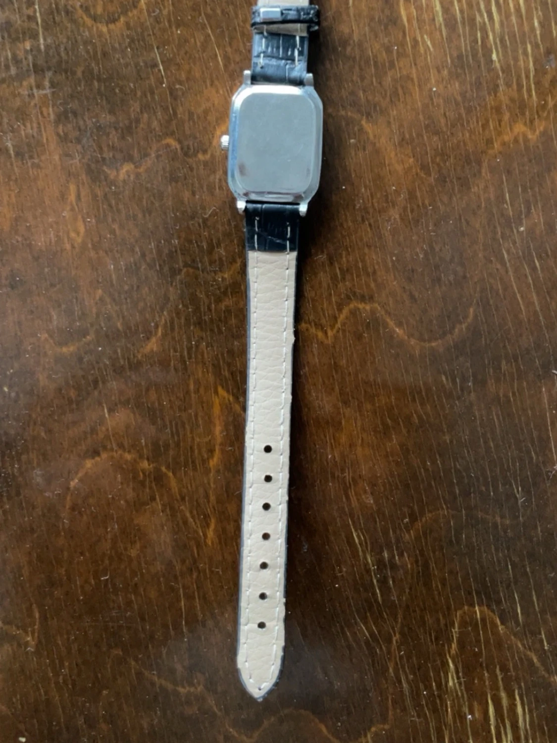 Svart fyrkantig klocka från Ulzzang - 1