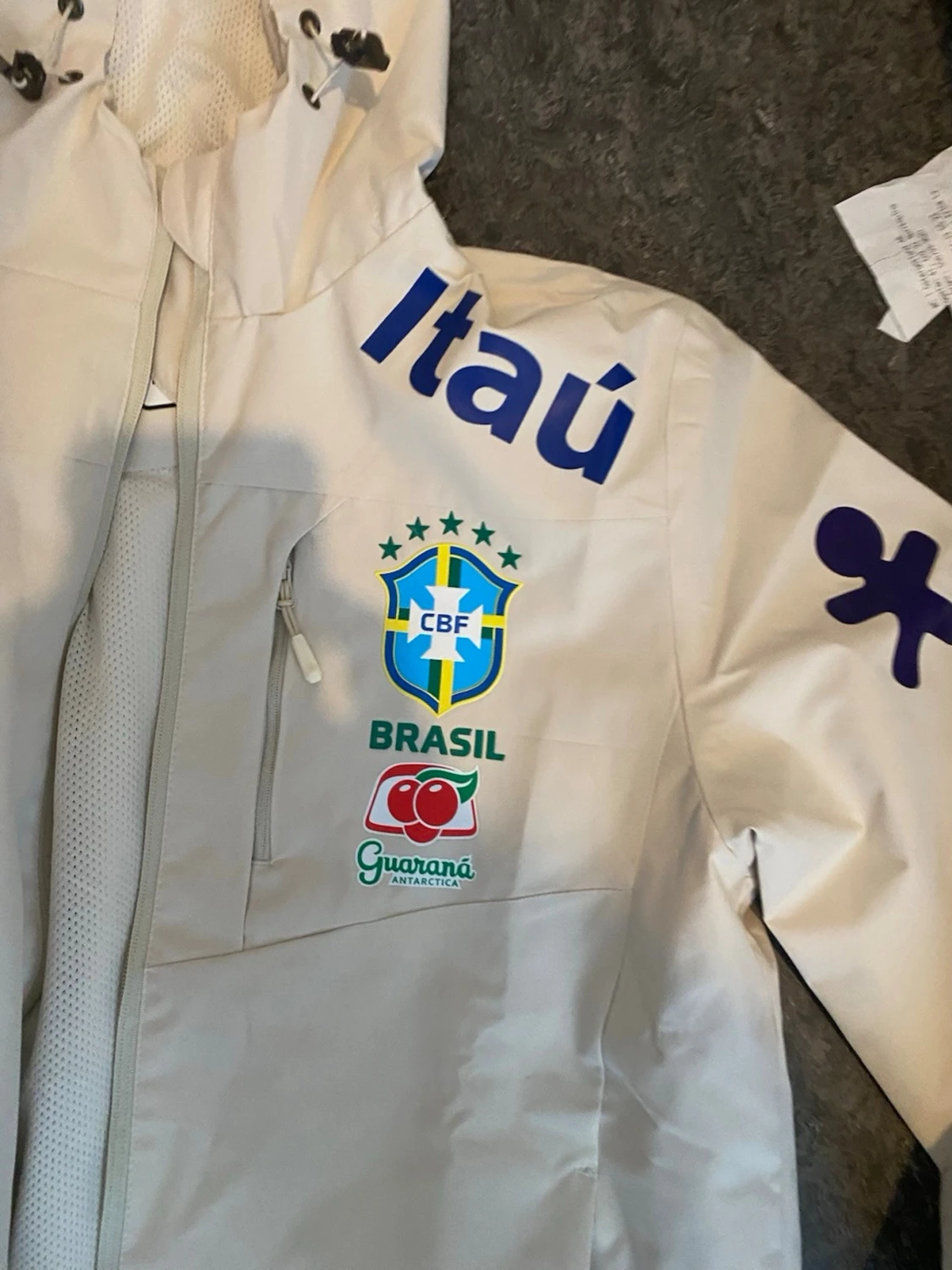 White windbreaker Brazil - 2