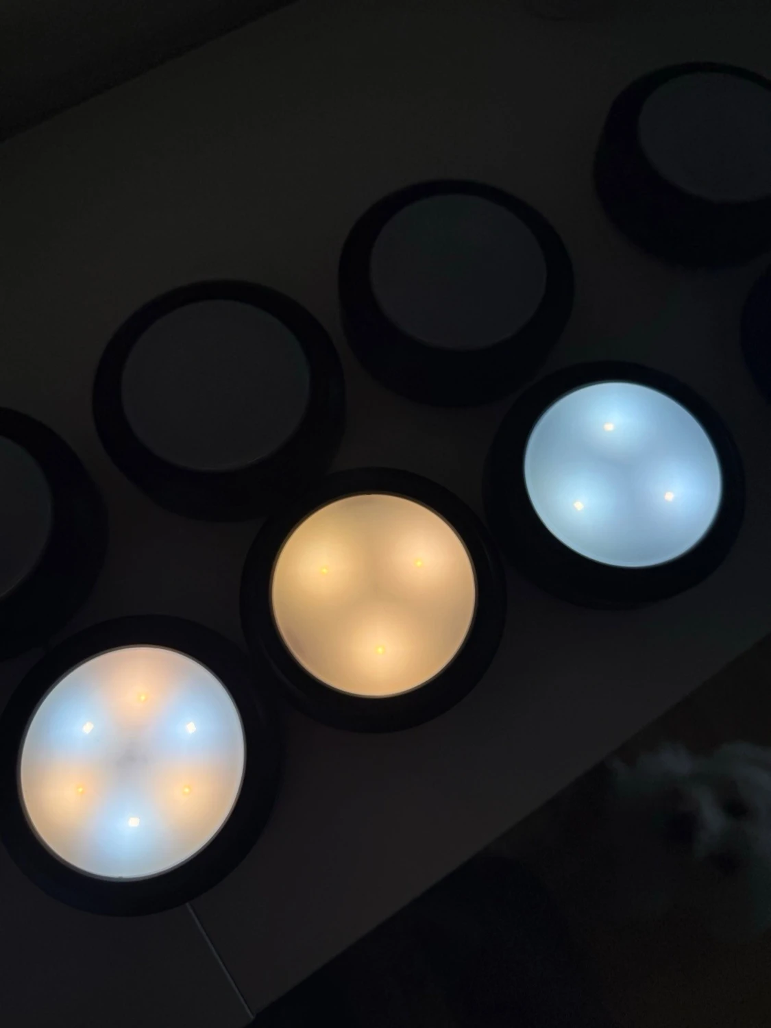 LED-lampa för skåp, batteridriven - 3