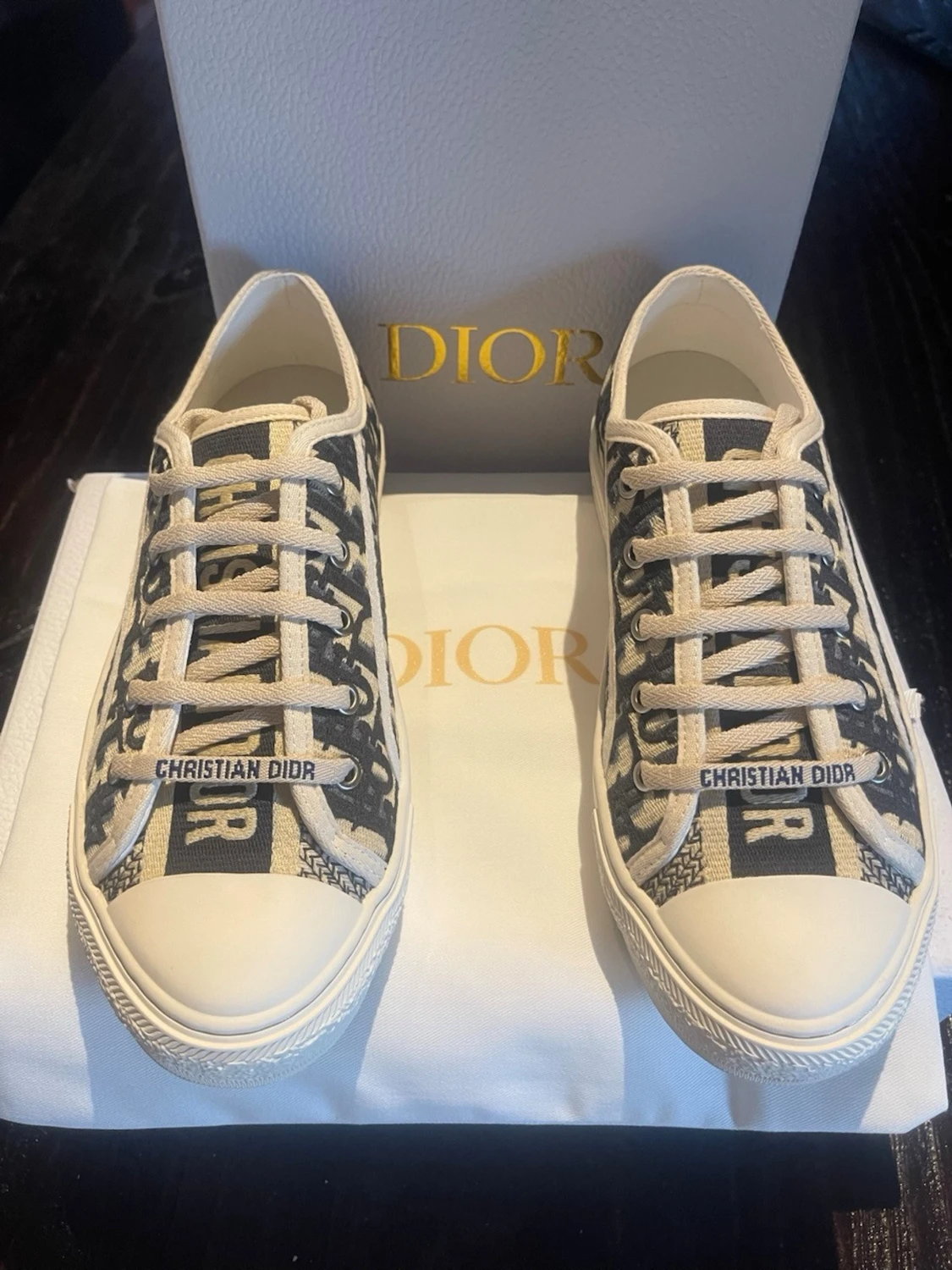 Dior Oblique låga sneakers