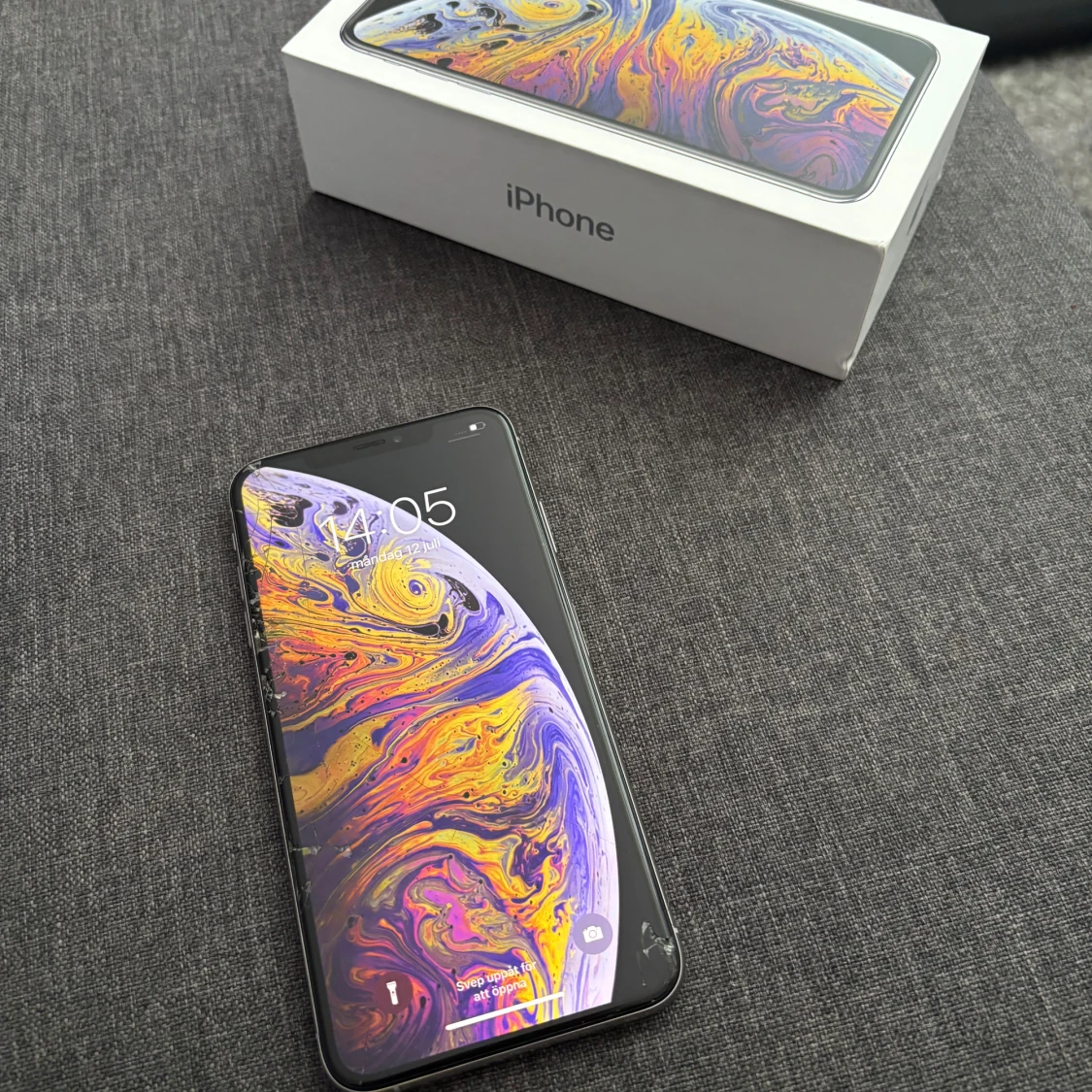 iPhone XS Max  med originalkartong
