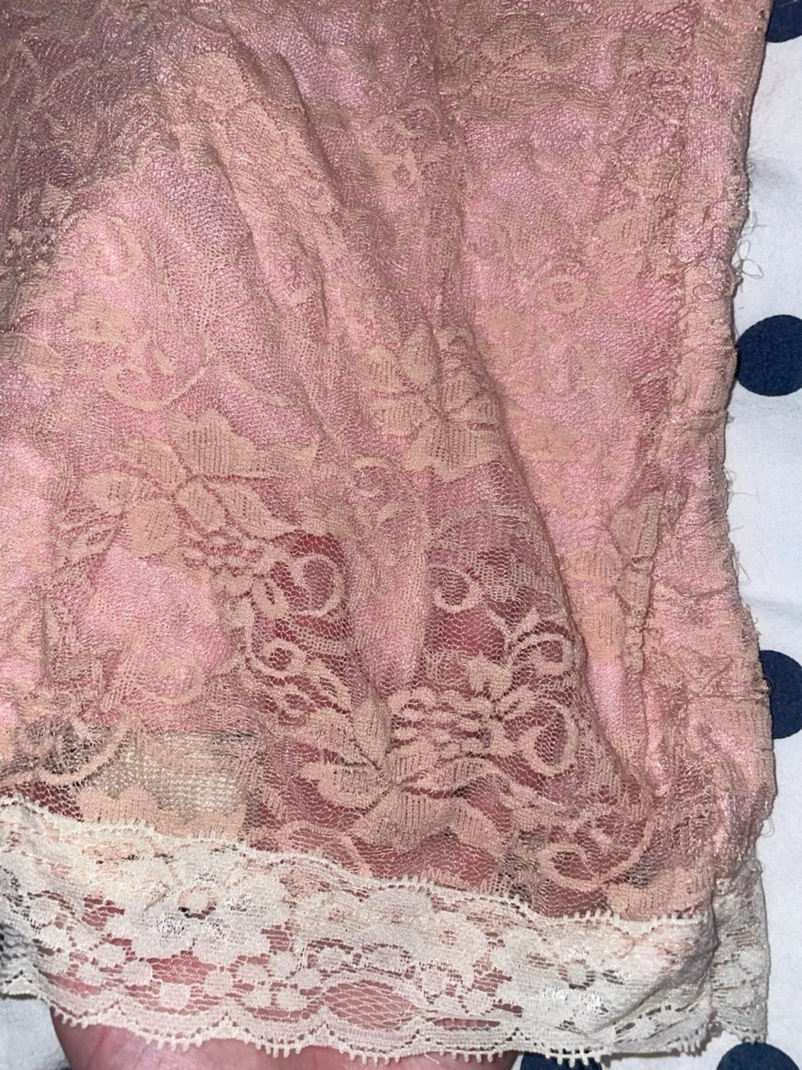 Rosa spets tube top - 3