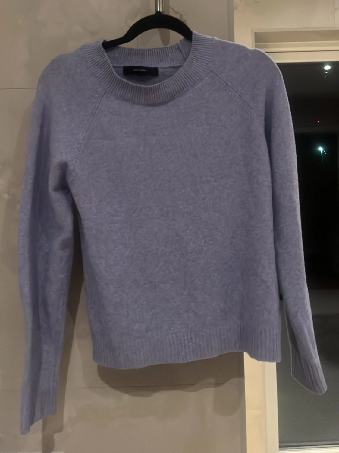 Ljuslila stickad tröja Vero Moda