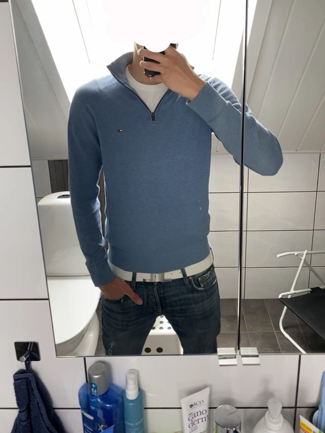 Tommy Hilfiger halv zip - 1
