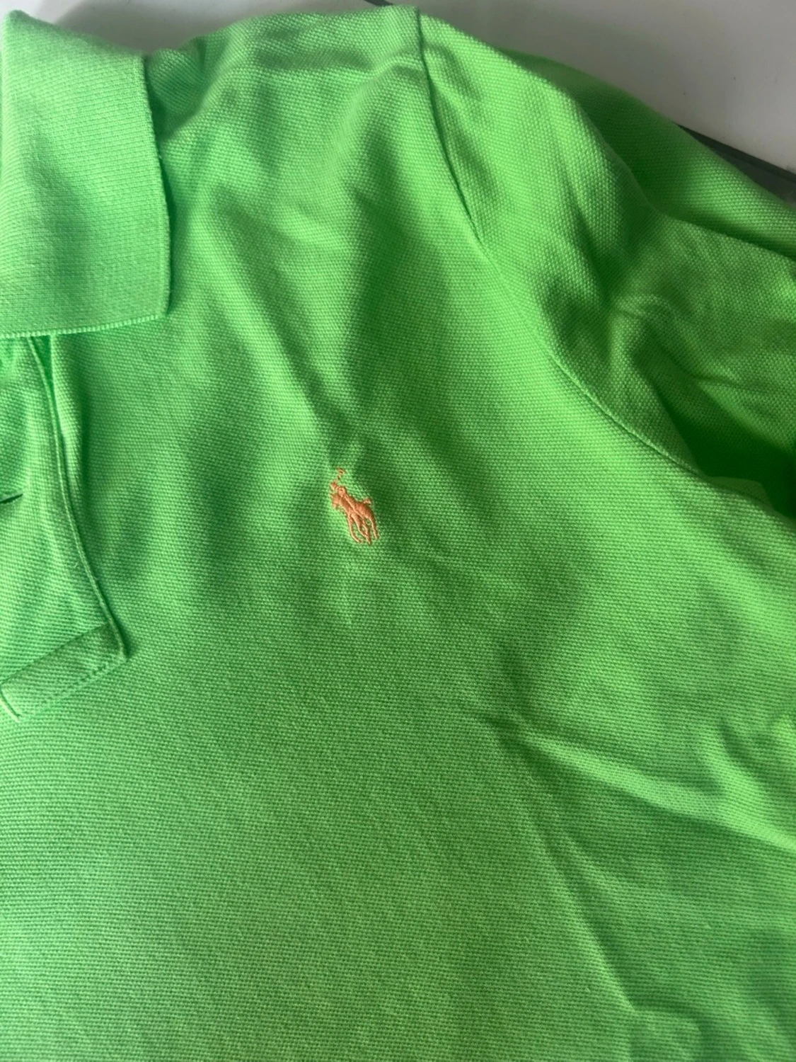 Grön pikétröja från Ralph Lauren