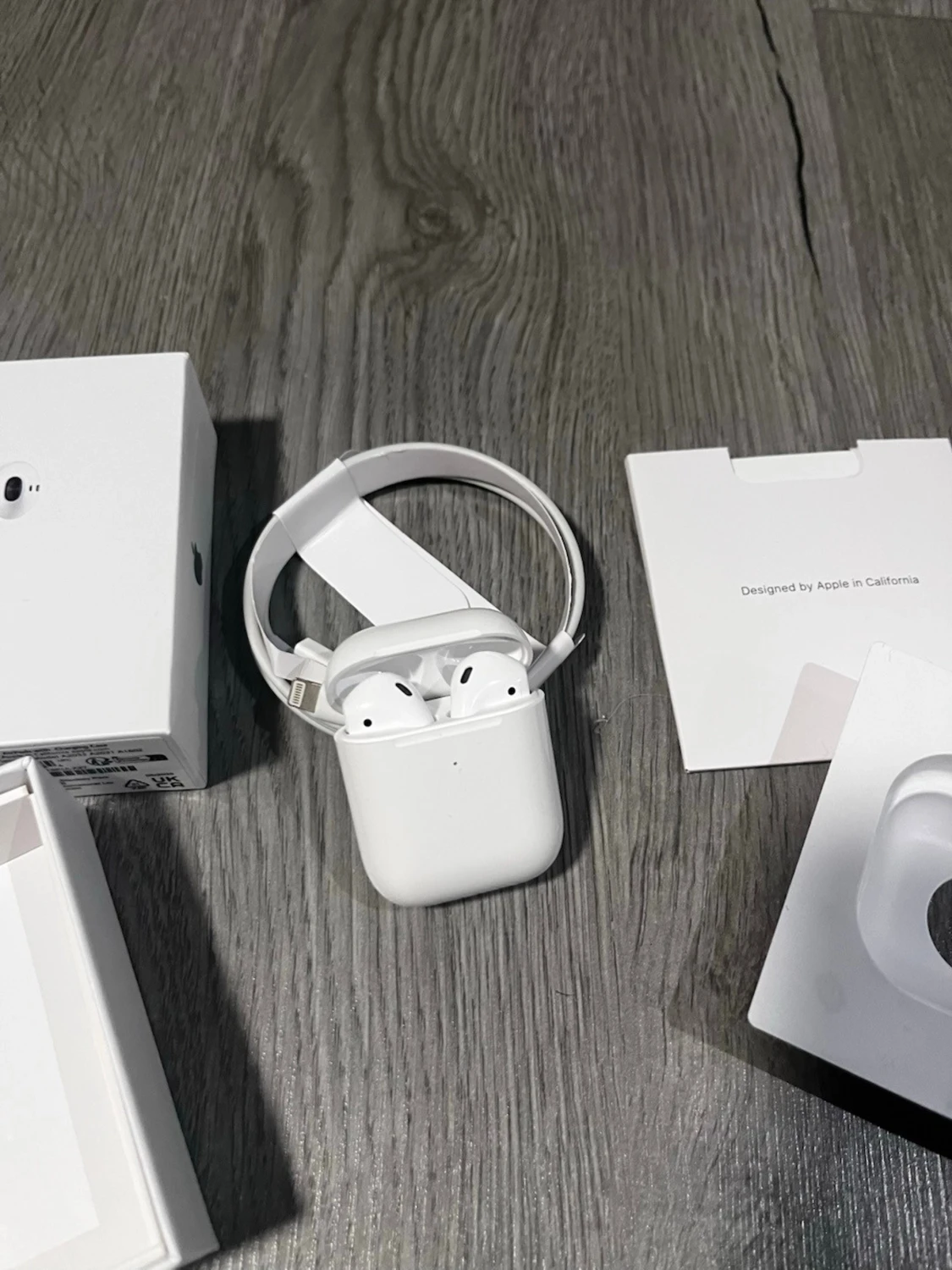 Apple AirPods trådlösa hörlurar - 4