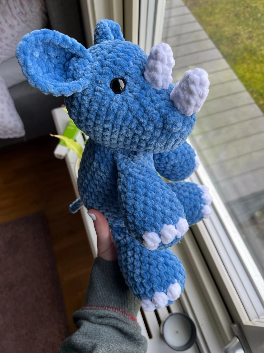 Virkad blå noshörning💙 - 2