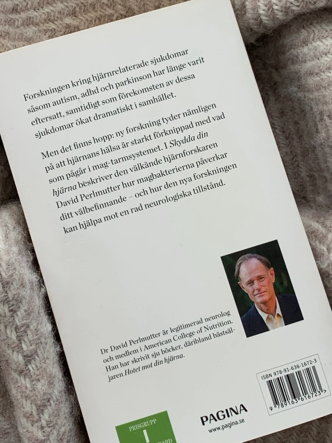 Pocket, Skydda din hjärna av Perlmutter - 1