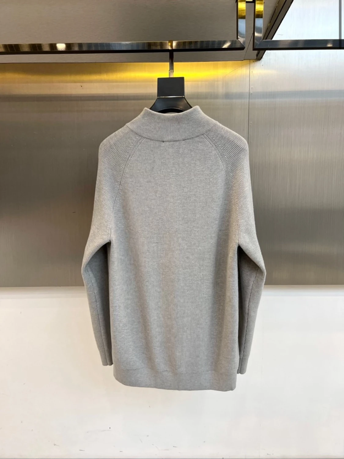 Brunello cucinelli halvzip-tröja - 1