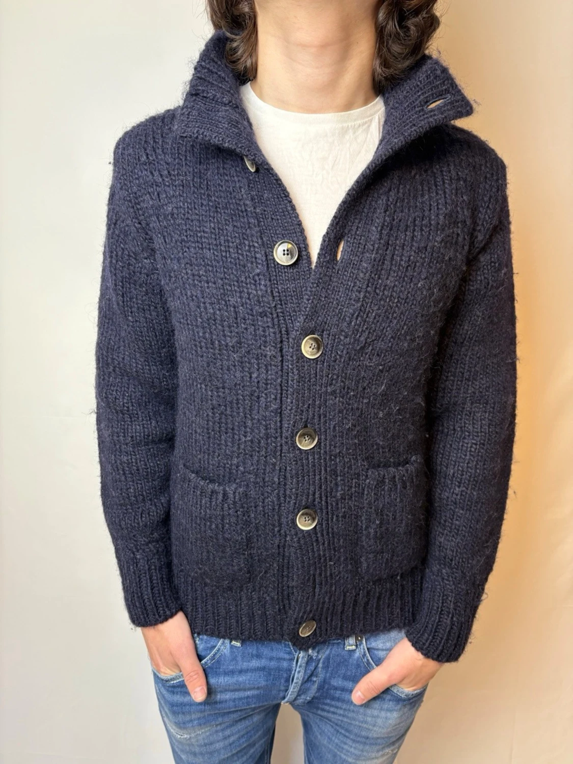 Stickad cardigan från seventy