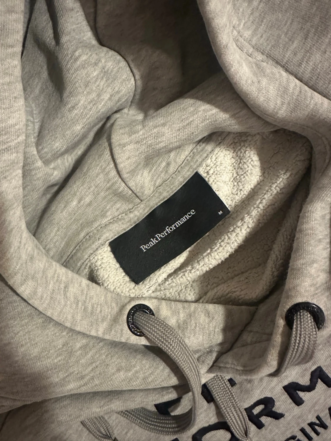 Grå hoodie Peak Performance - 2