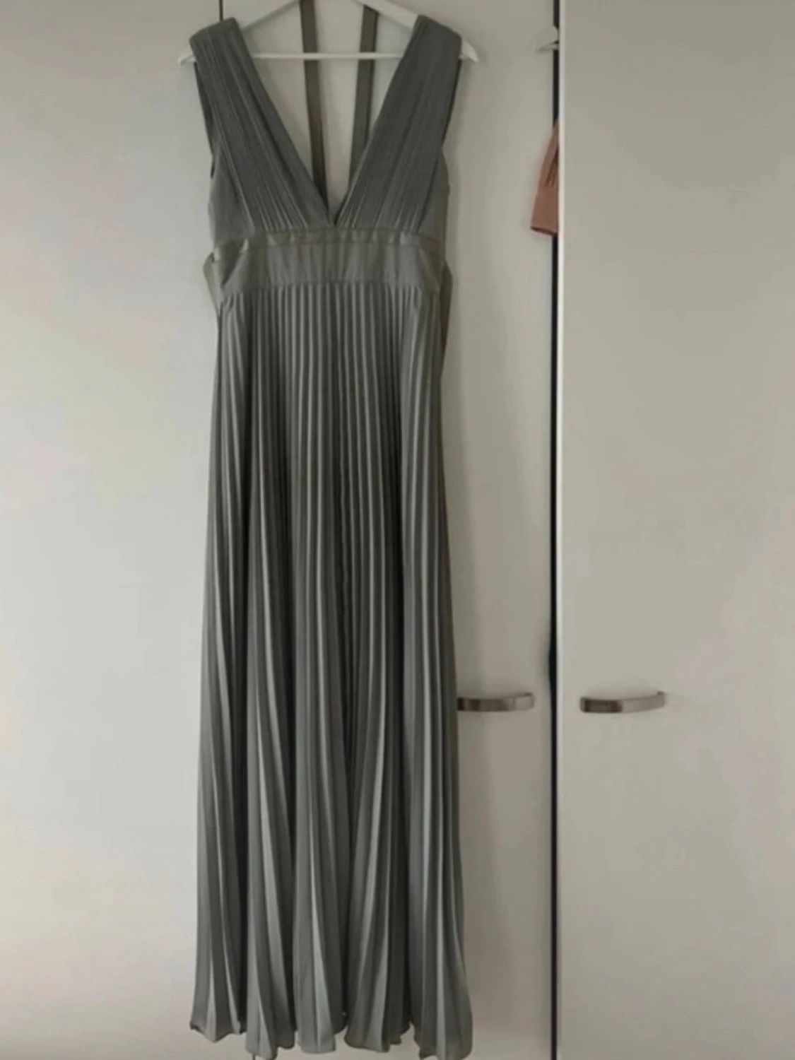 Grön långklänning- ASOS