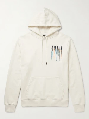 Amiri Hoodie - L  - Amiri Paint Drip Hoodie 🔥 Helt oanvänd Amiri-hoodie i nyskick! 🎨✨ Ikoniskt tryck både fram och bak.  Märke: Amiri 🏷️  Storlek: L (sitter som M)  Skick: Oanvänd (10/10) ✨ Hör av dig vid frågor! Fraktas snabbt 📦💨 