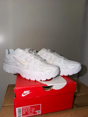 Nike p6000 - Nike p6000 sneakers i helvitt med klassisk swoosh på sidan. Skorna har en chunky sula, ovandel i mesh och skinn samt vita skosnören. Perfekta för dig som gillar en clean och sportig look. Modellen är låg och passar till många olika stilar. Storlek 44.      Fraktas inom 24 timmar 