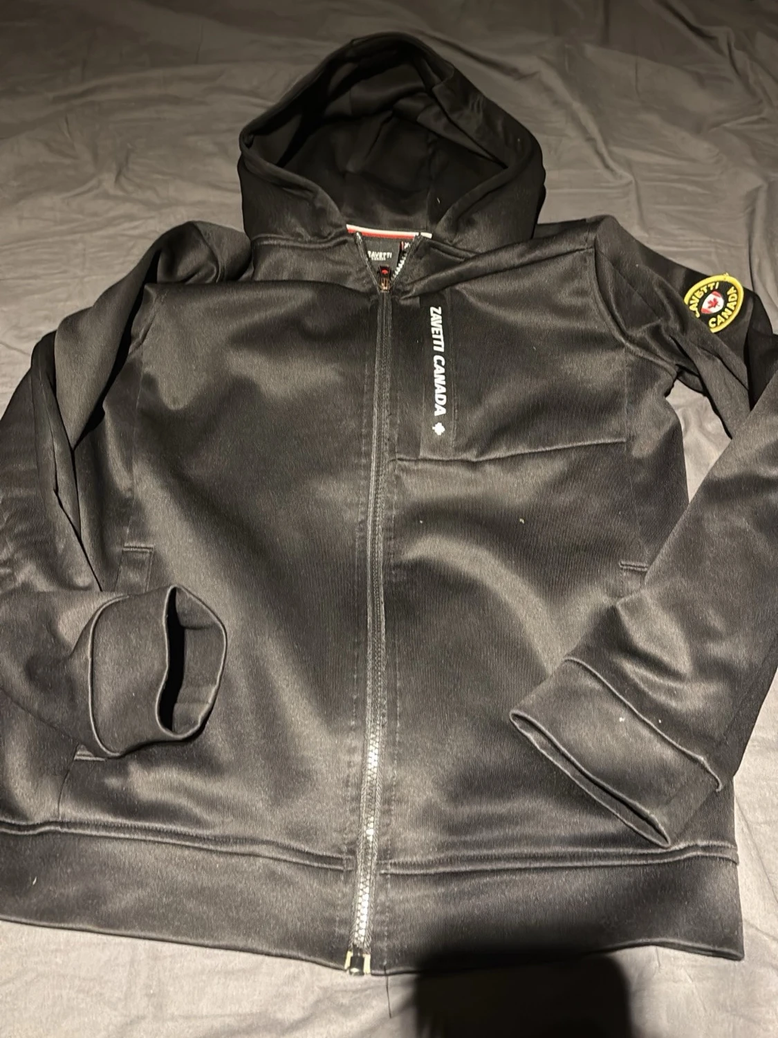 Svart hoodie Zenith Canada