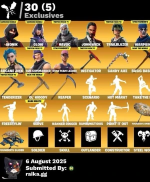 Fortnite konto Ikonik - Tjena detta kontot jag säljer så får man med hela kontot och du byter även Mail och allt efter. Om ni har mer frågor är det bara att fråga.👍